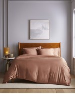 Bamboo Pillowcase Set - Clay