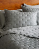 Bamboo Quilted Sham Set - Eucalyptus