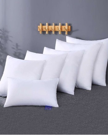 1pc Solid Color White Decorative Pillow Modern Polyester Multifunction Decorative Pillow For Home Bedding Pillow Inserts Pillows For Bed Pillow Core