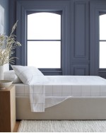 Classic Organic Percale Sheet Set - Windowpane