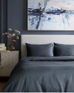 Luxury Organic Sateen Bedding Bundle - Nightfall