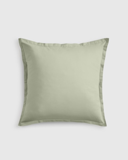 Luxury Organic Sateen Euro Sham - Sage