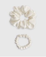 100% Washable Silk Beauty Sleep Set - Ivory