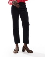Wide Fit Shelley bow detail mid block heeled shoes in leopard