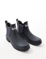 Wilton chelsea wellington boot in navy