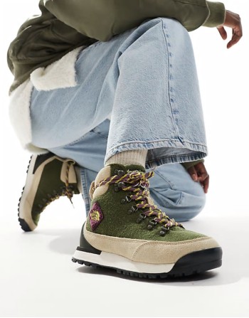 Back-To-Berkeley IV waterproof hiking boots in olive green