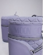 Moonboot Icon low quilt boots in grey