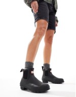 original chelsea tri colour boot in black