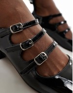 Liberty Mary Jane ballet in Black
