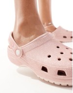 Classic Clogs In Quartz Glitter