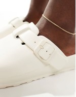 eva clog in white