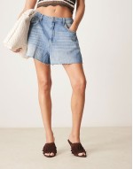 Tizzy real suede fringed wedges in chocolate